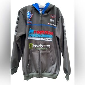 Men's Yamaha Waverunner Racing Zipped Hoodie